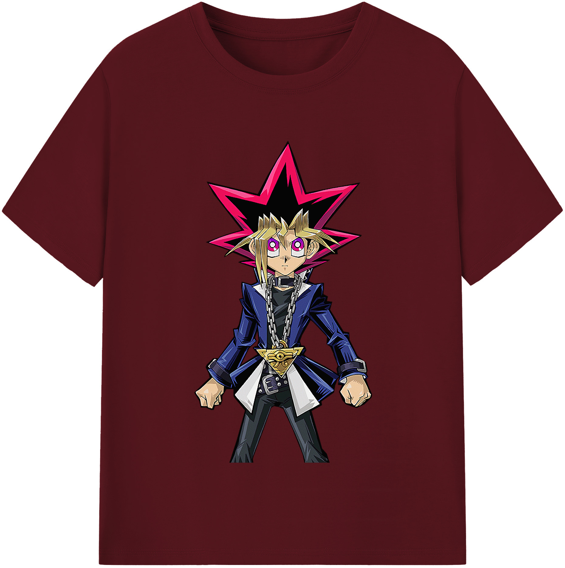 （画像用） 遊☆戯☆王 Yu-Gi-Oh! 綿100％半袖Tシャツ（フロントプリント）